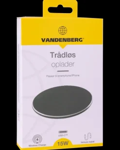 VANDENBERG Trådløs oplader 15 W