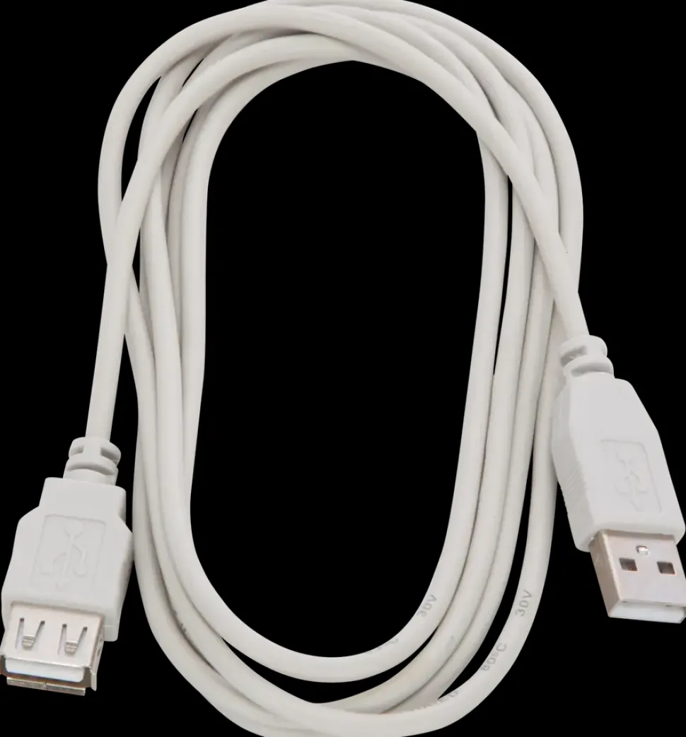 VANDENBERG USB 2.0 AA forlænger 1,8 meter