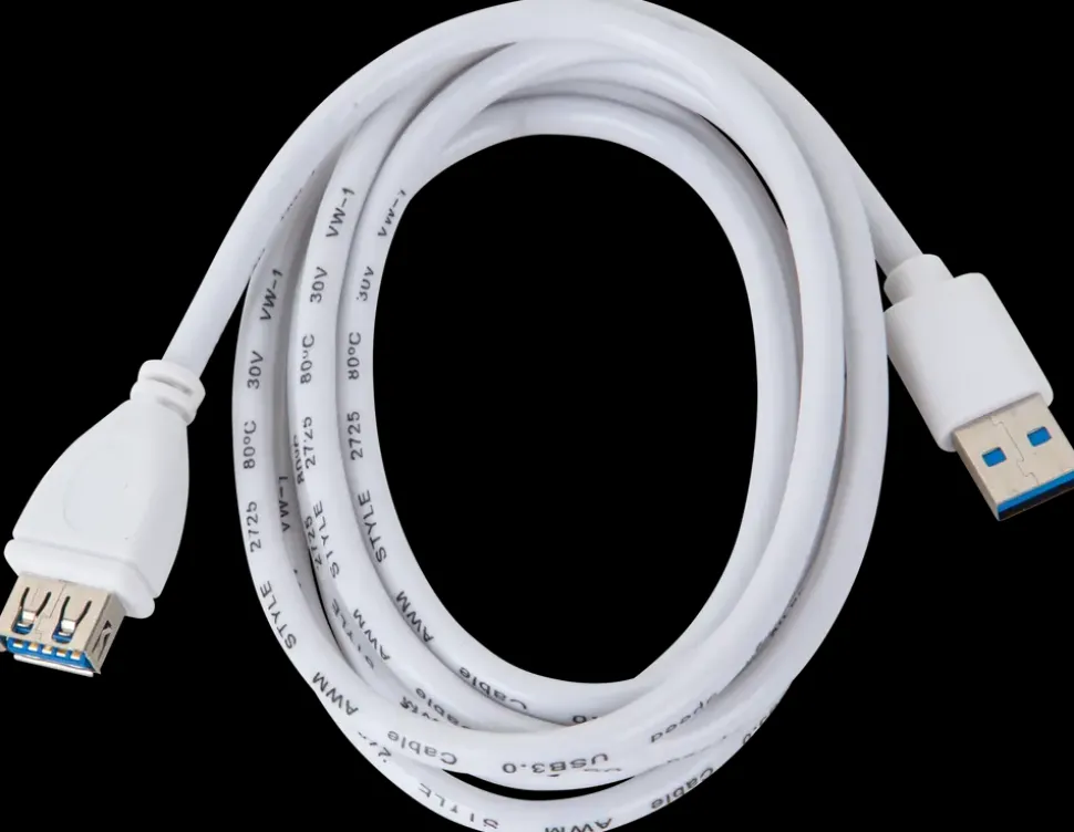 VANDENBERG USB 3.0 AA forlænger 1,8 meter