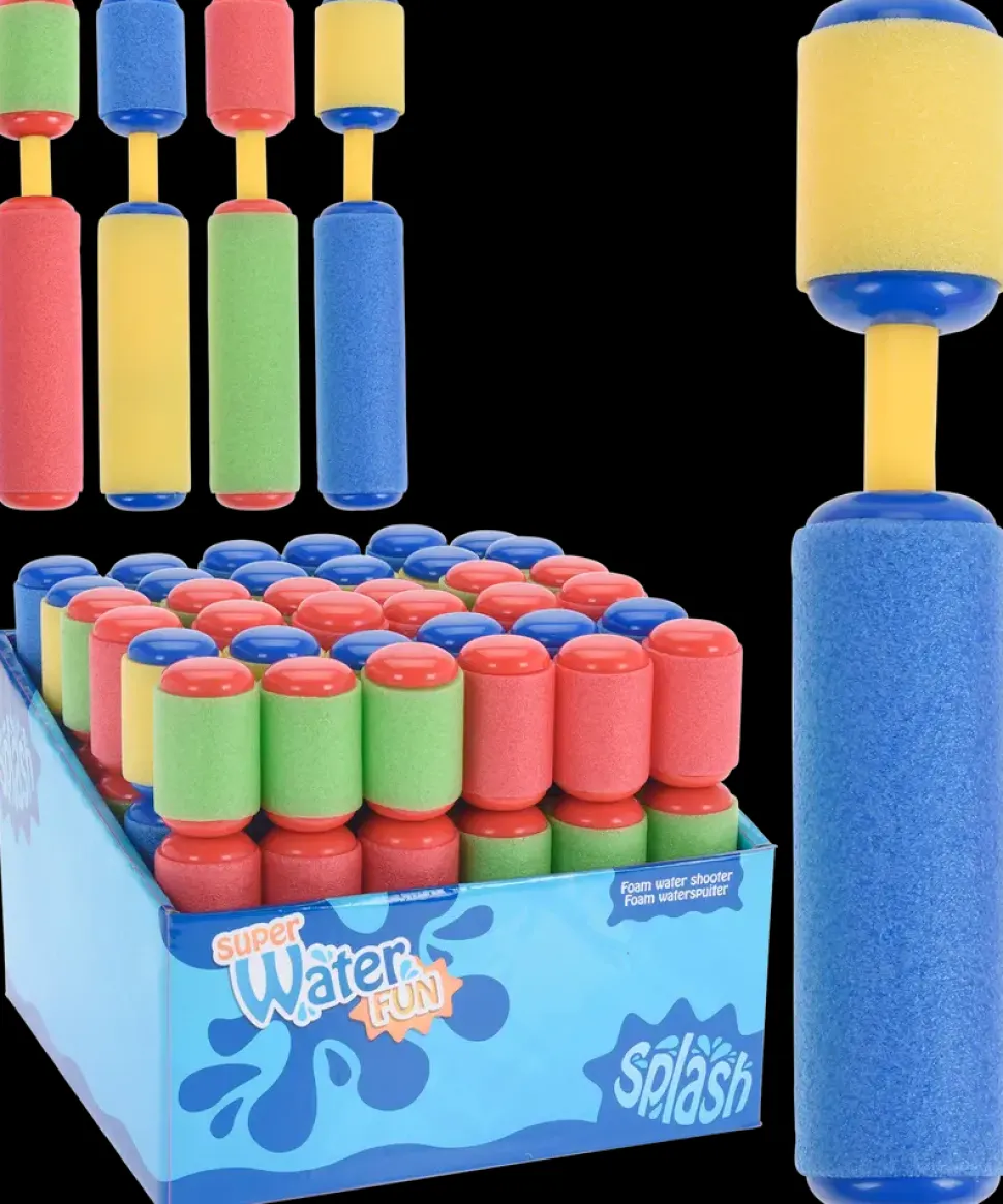Vandpistol i skum 15 cm - assorterede farver