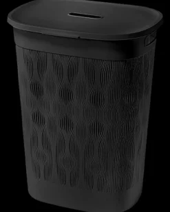 Vasketøjskurv 55 L - Sort