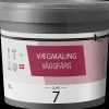 Vægmaling Glans 7 - modehvid