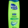 Wash&Go Shampoo 180 ml 2-i-1