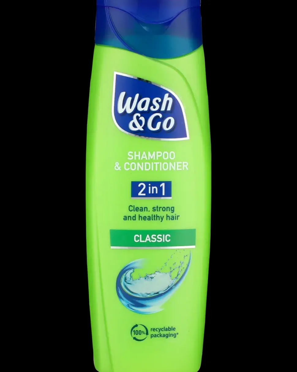 Wash&Go Shampoo 180 ml 2-i-1