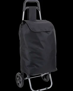 We Care Health Indkøbstrolley 2 hjul sort