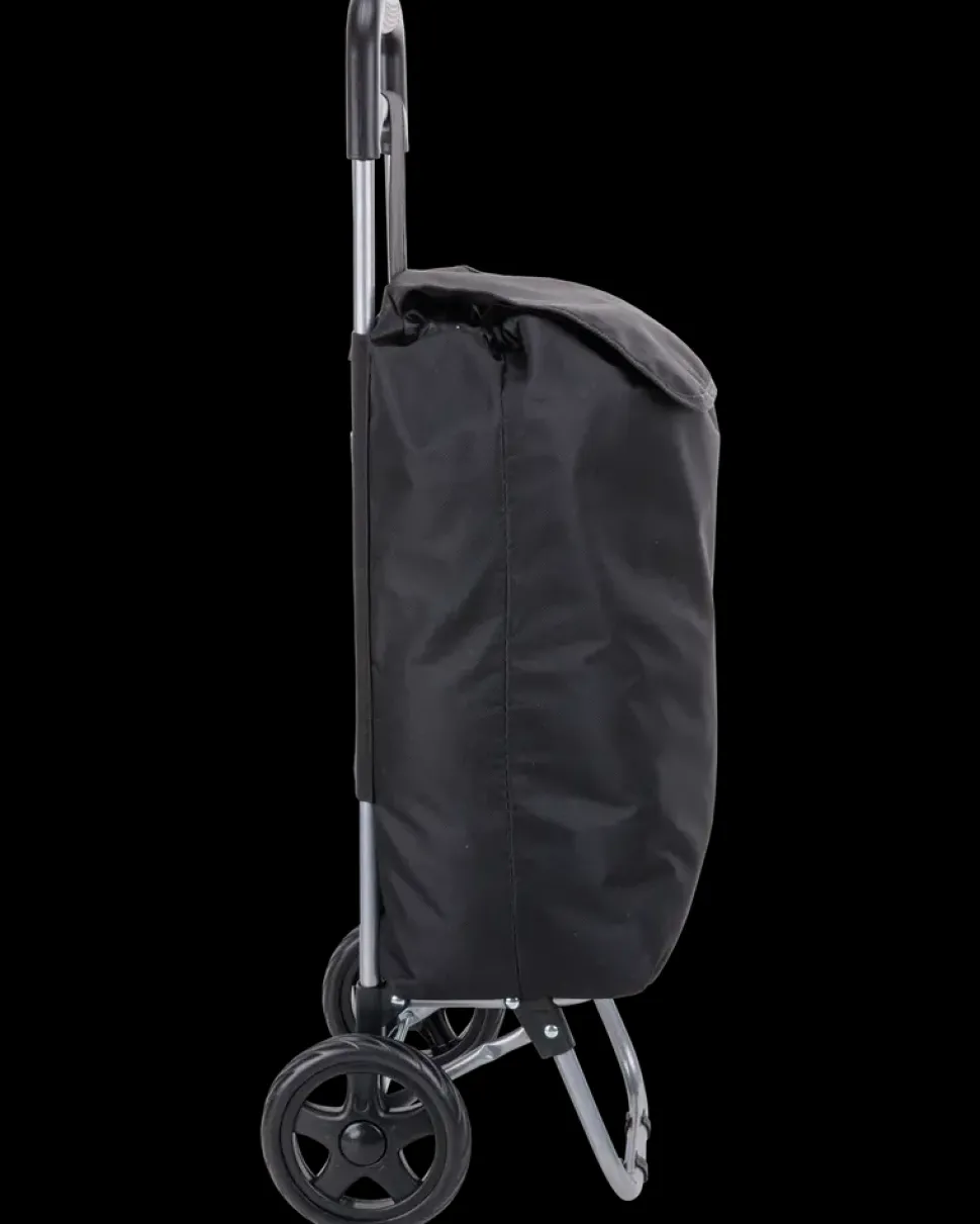 We Care Health Indkøbstrolley 2 hjul sort