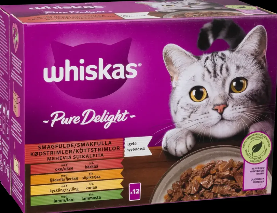 Whiskas Pure Delight 1 år+ 12 x 85 g