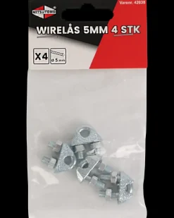 Wirelås 5 mm 4-pak